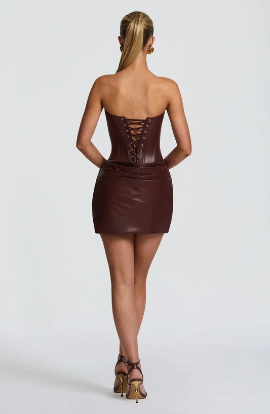DERENIZEL Palomé Mini Dress